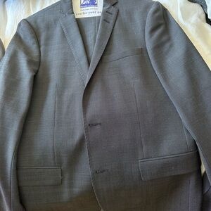 Tiger of Sweden Gray Sport Coat with Structured Tailoring